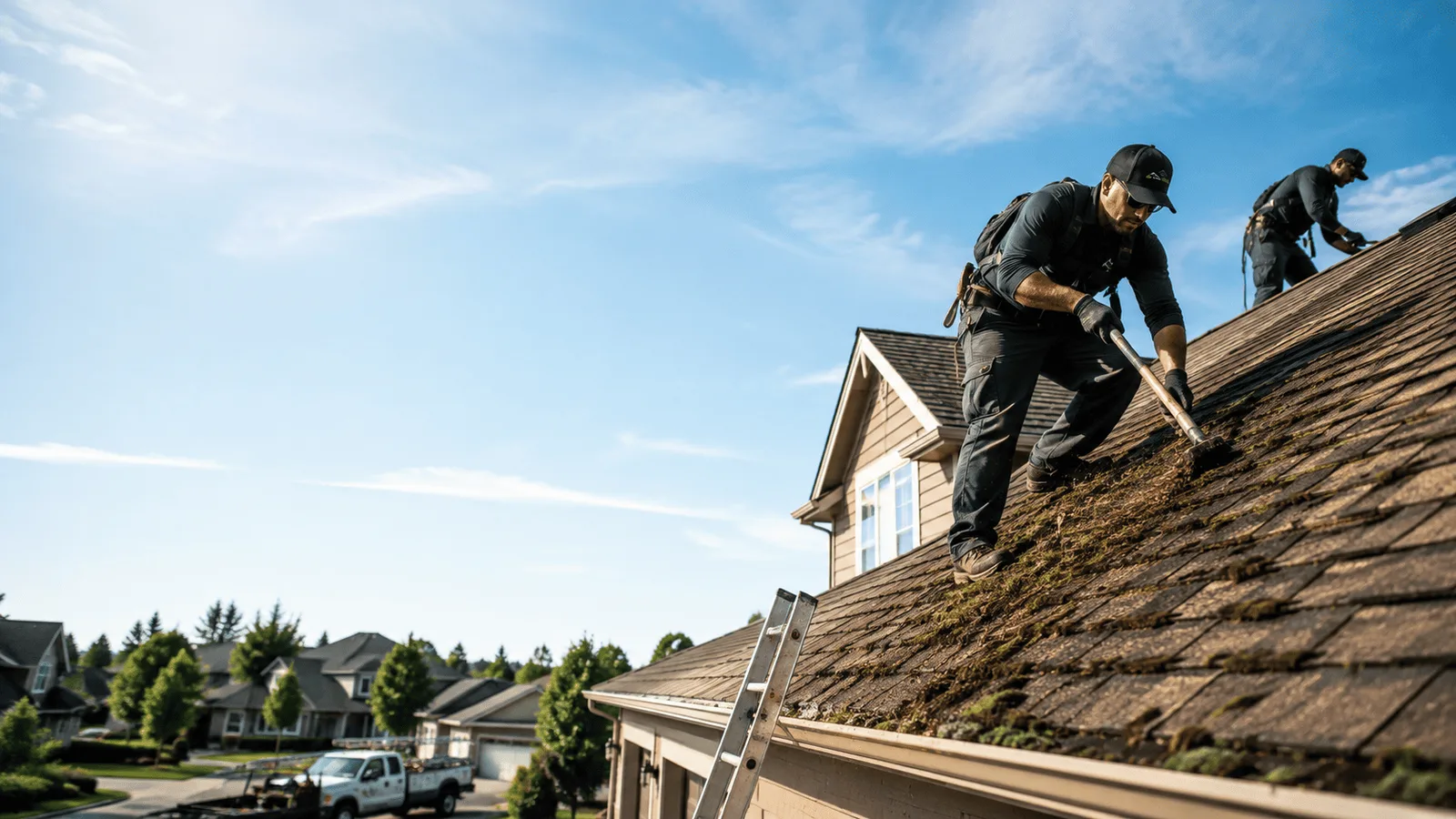 Roof Moss Removal in Spencerville, MD near me